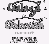 Arcade Classic No. 3 - Galaga & Galaxian (USA) (SGB Enhanced)